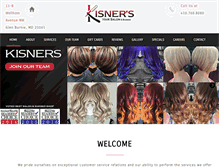 Tablet Screenshot of kisners.com